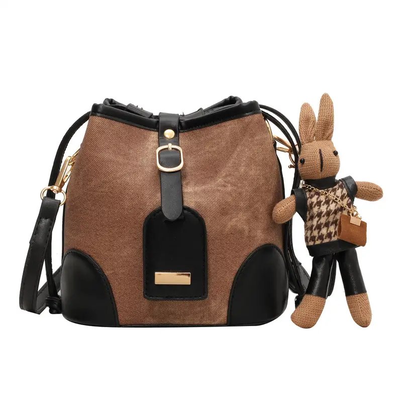 Korean Style Textured Shoulder Bag for Girls 2023 - Image 2