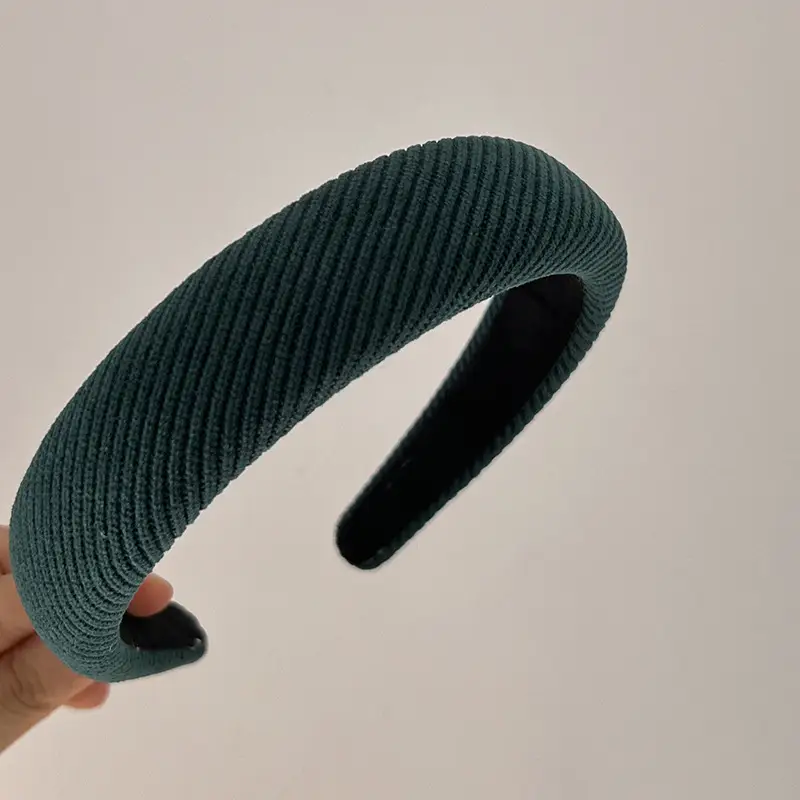 French Twill Knitted Sponge Headband Set of 5 - Image 10