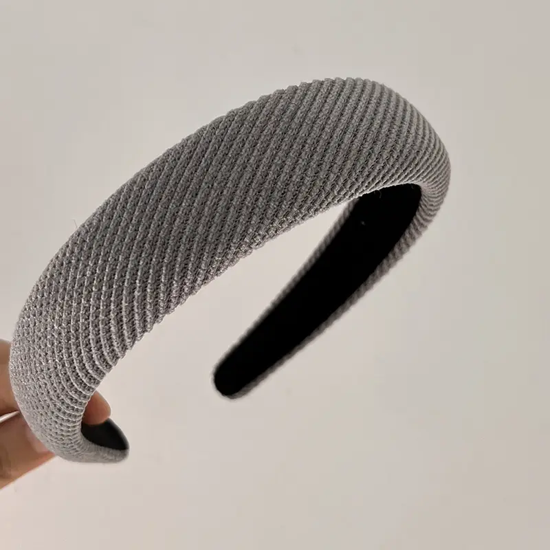 French Twill Knitted Sponge Headband Set of 5 - Image 5