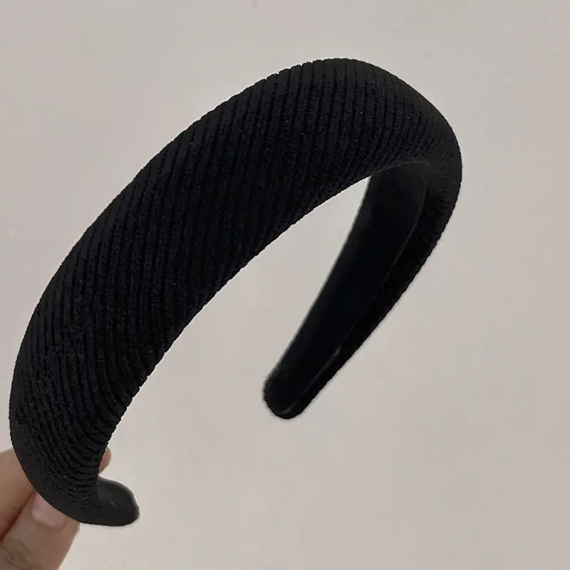 French Twill Knitted Sponge Headband Set of 5 - Image 8
