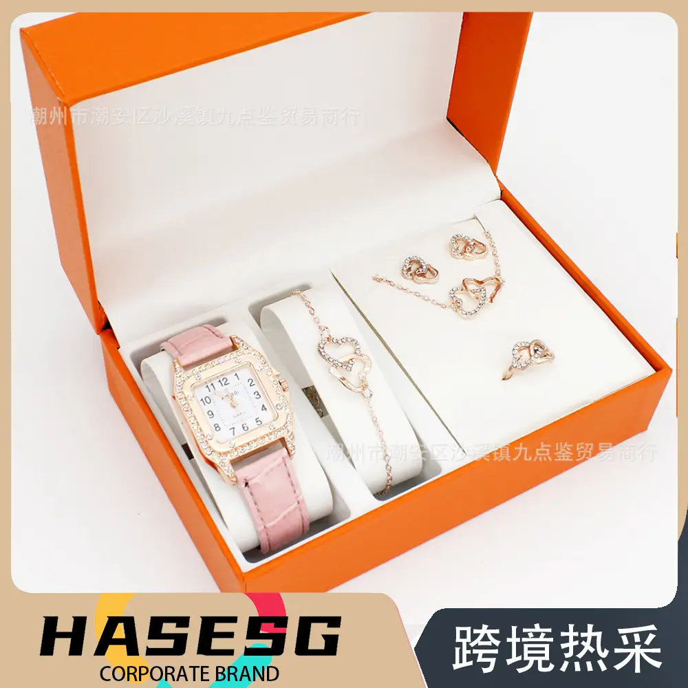 Gold Plated Women's Watch & Accessories Set — feature 13