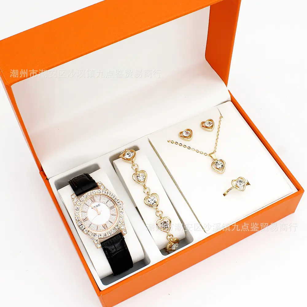 Gold Plated Women's Watch & Accessories Set — feature 31