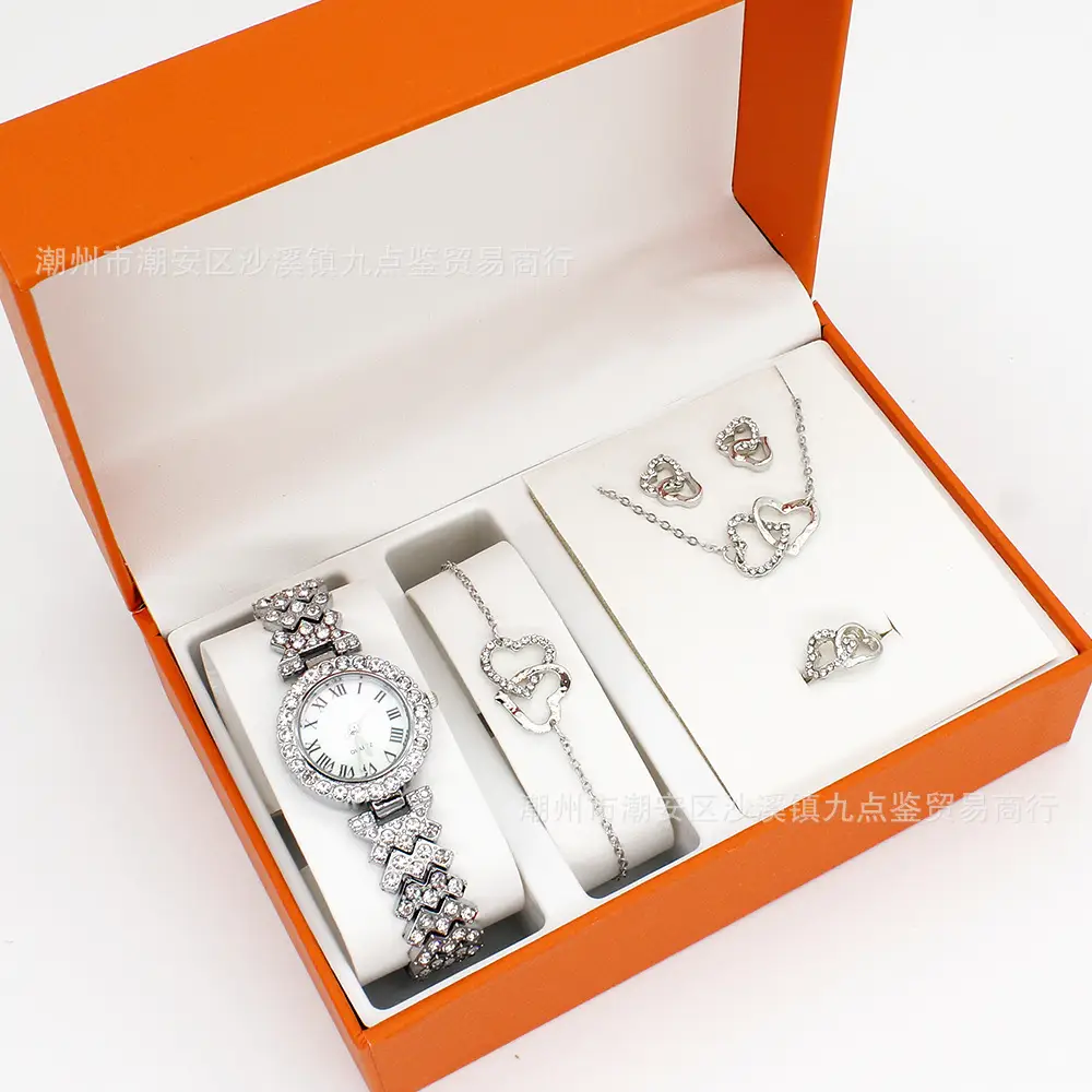 Gold Plated Women's Watch & Accessories Set — feature 64