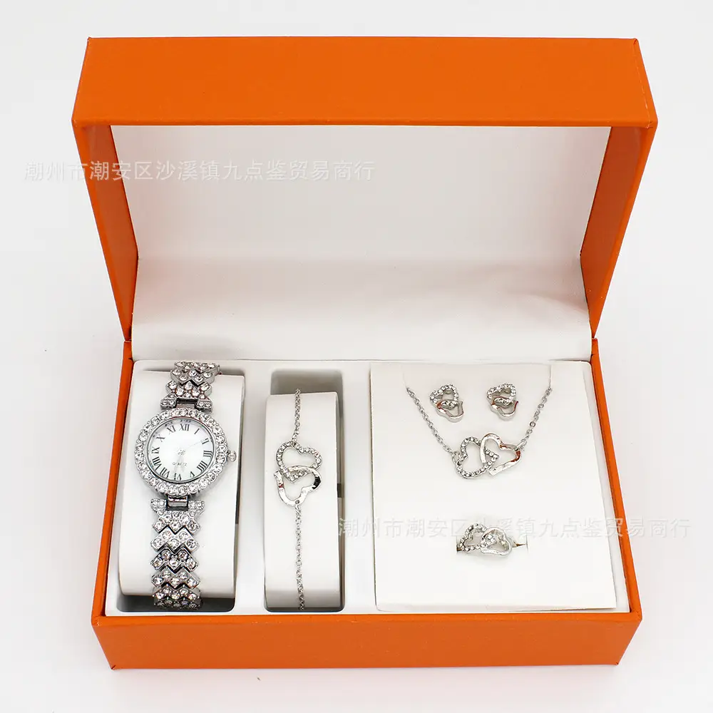 Gold Plated Women's Watch & Accessories Set — feature 65