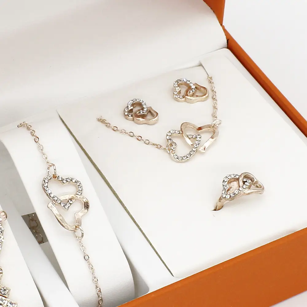 Gold Plated Women's Watch & Accessories Set — feature 75