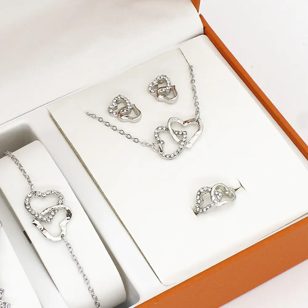 Gold Plated Women's Watch & Accessories Set — feature 76