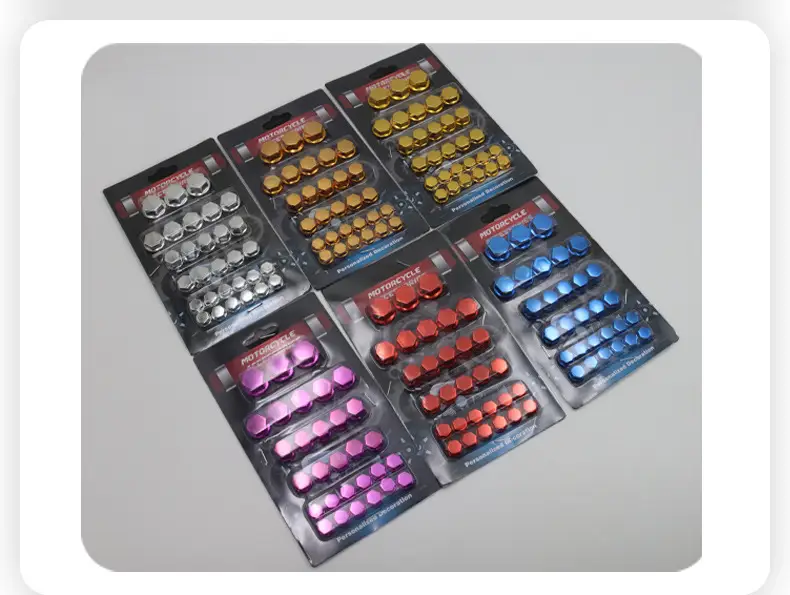Motorcycle Screw Cap Glossy Multi Color — feature 21
