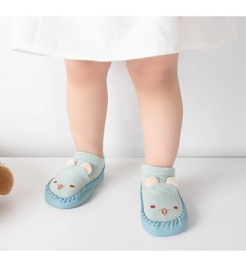 Baby Floor Socks Autumn Winter Hat Brim Doll Non-Slip Cool β feature 13