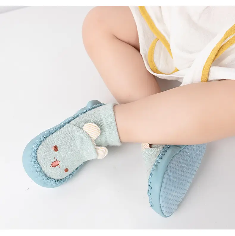 Baby Floor Socks Autumn Winter Hat Brim Doll Non-Slip Cool β feature 14