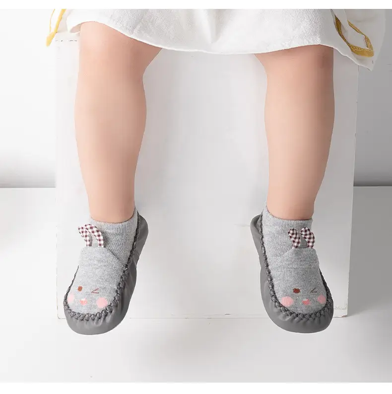 Baby Floor Socks Autumn Winter Hat Brim Doll Non-Slip Cool β feature 15