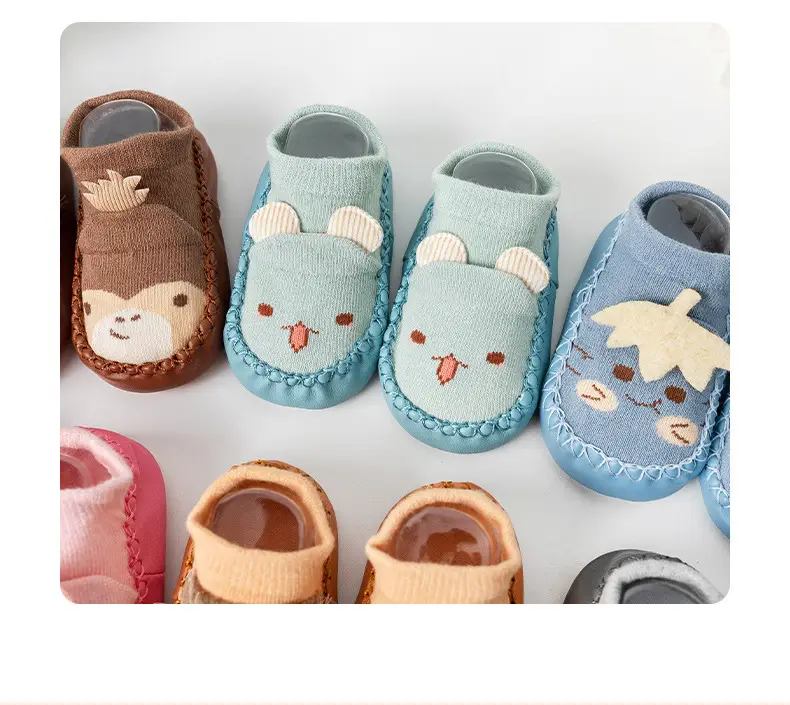 Baby Floor Socks Autumn Winter Hat Brim Doll Non-Slip Cool β feature 9