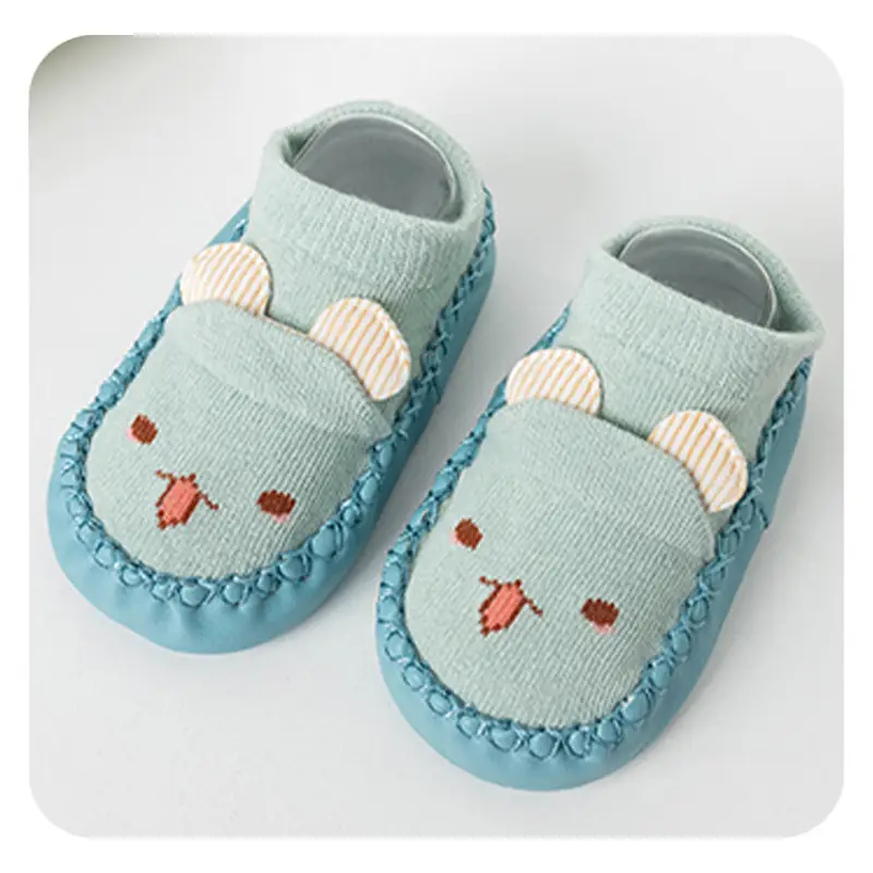 Baby Floor Socks Autumn Winter Hat Brim Doll Non-Slip Cool