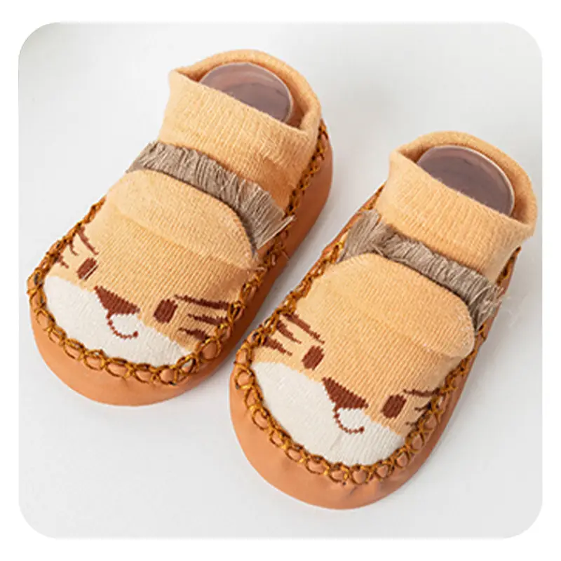 Baby Floor Socks Autumn Winter Hat Brim Doll Non-Slip Cool - Image 4