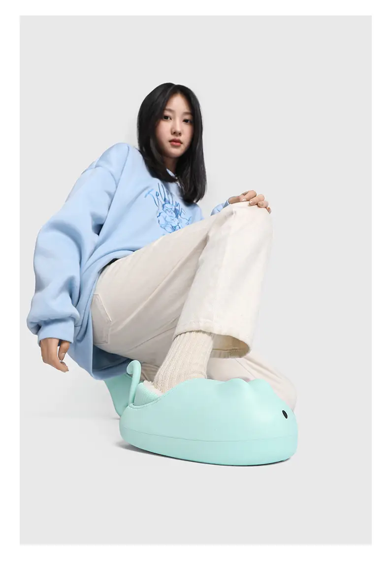 Personalized outdoor soft-soled cotton-padded shoes women's height increasing 2023 new fleece-lined thickened cotton slippers warm women's shoes — feature 14