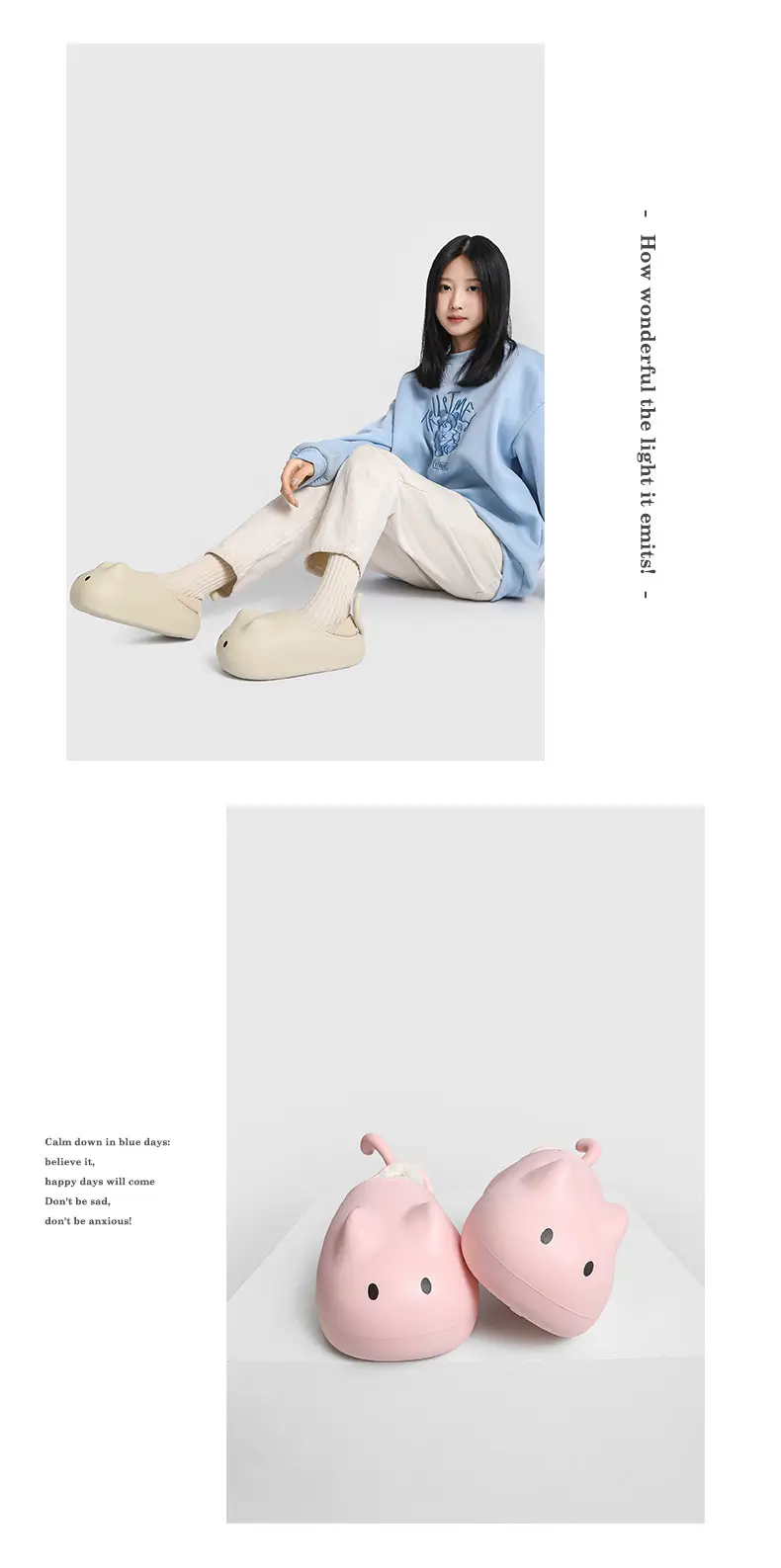 Personalized outdoor soft-soled cotton-padded shoes women's height increasing 2023 new fleece-lined thickened cotton slippers warm women's shoes — feature 7
