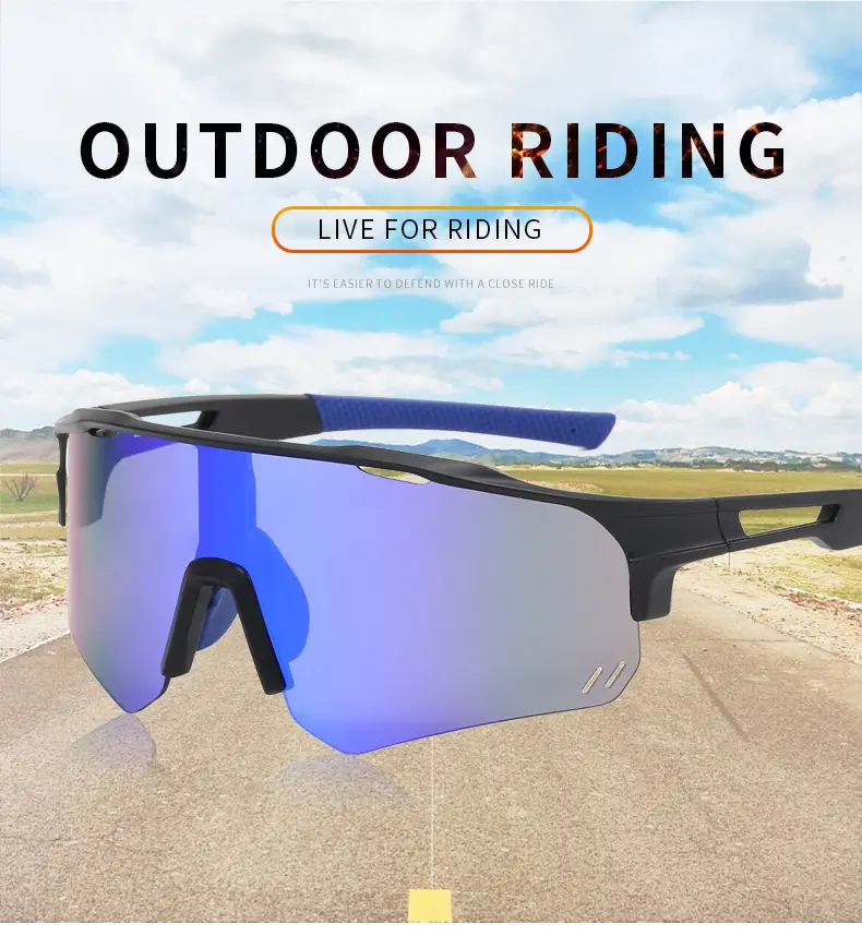 Men Women Windproof Anti-UV Cycling Sunglasses — feature 47