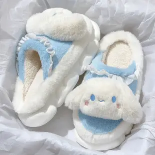 Cotton slippers men's winter bag heel 2023 new indoor home home home thick bottom non-slip fleece-lined warm cotton shoes men — feature 11