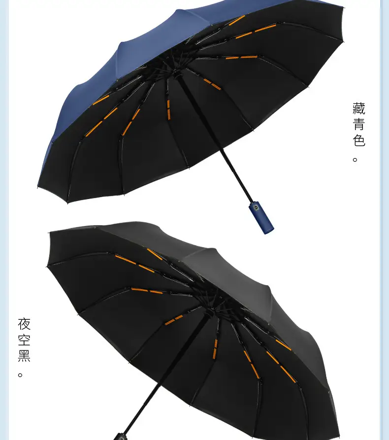 24 Bone Double Dragon Umbrella Sun Shade UV Protection — feature 22