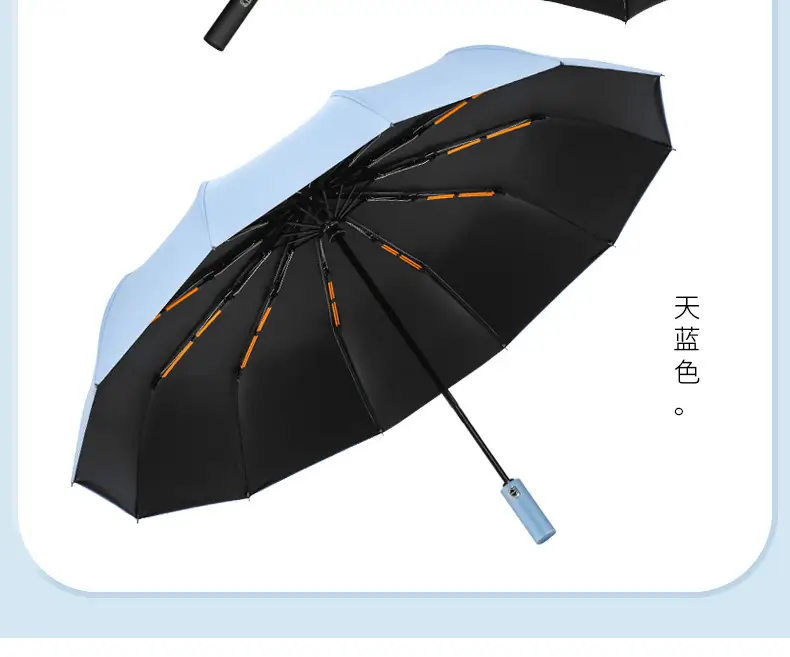 24 Bone Double Dragon Umbrella Sun Shade UV Protection — feature 23