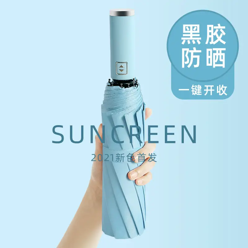 24 Bone Double Dragon Umbrella Sun Shade UV Protection - Image 14