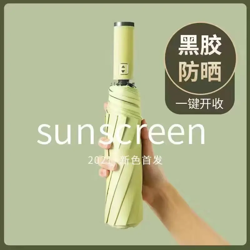 24 Bone Double Dragon Umbrella Sun Shade UV Protection - Image 16