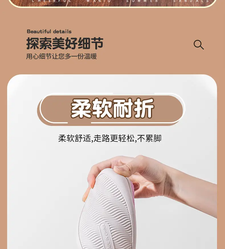 Cotton slippers for women winter home indoor home warm non-slip thick bottom couple new woolen slippers for men autumn and winter — feature 5