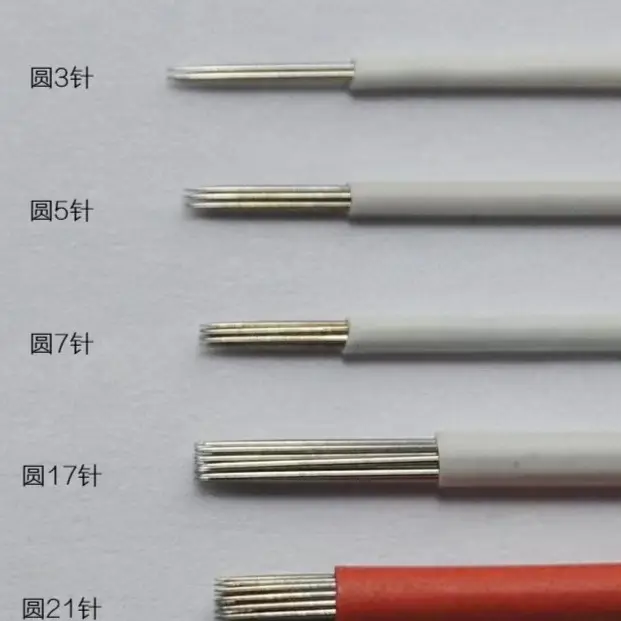 Sterile Gamma Ray Tattoo Needle 21G Round - Image 15