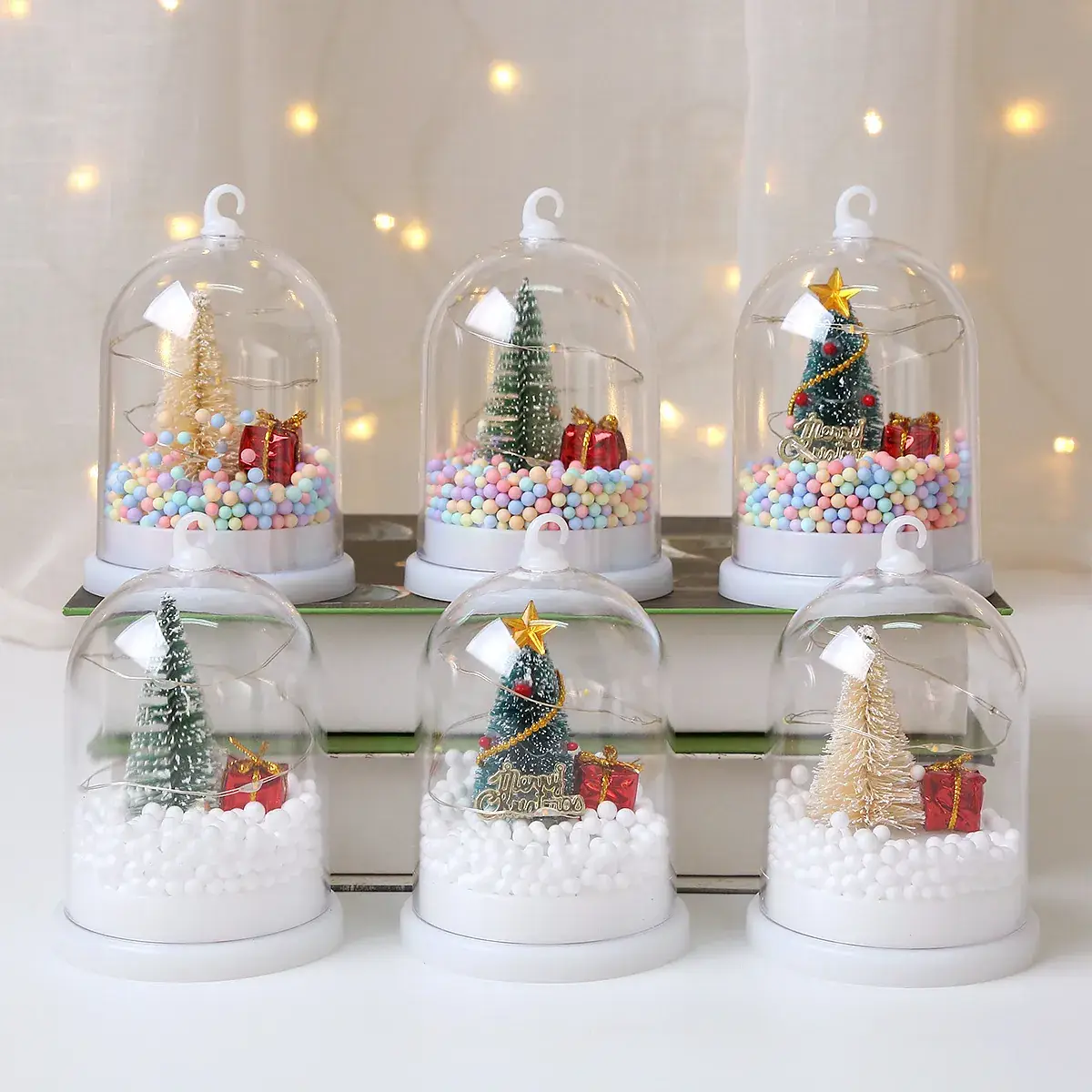 LED Christmas Window Decor for Kids Night Light