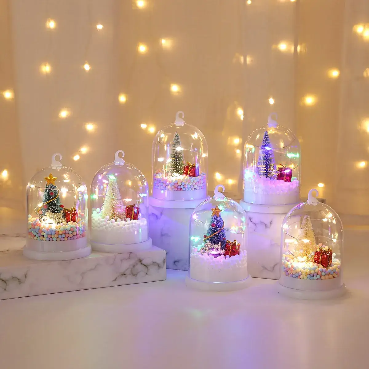 LED Christmas Window Decor for Kids Night Light