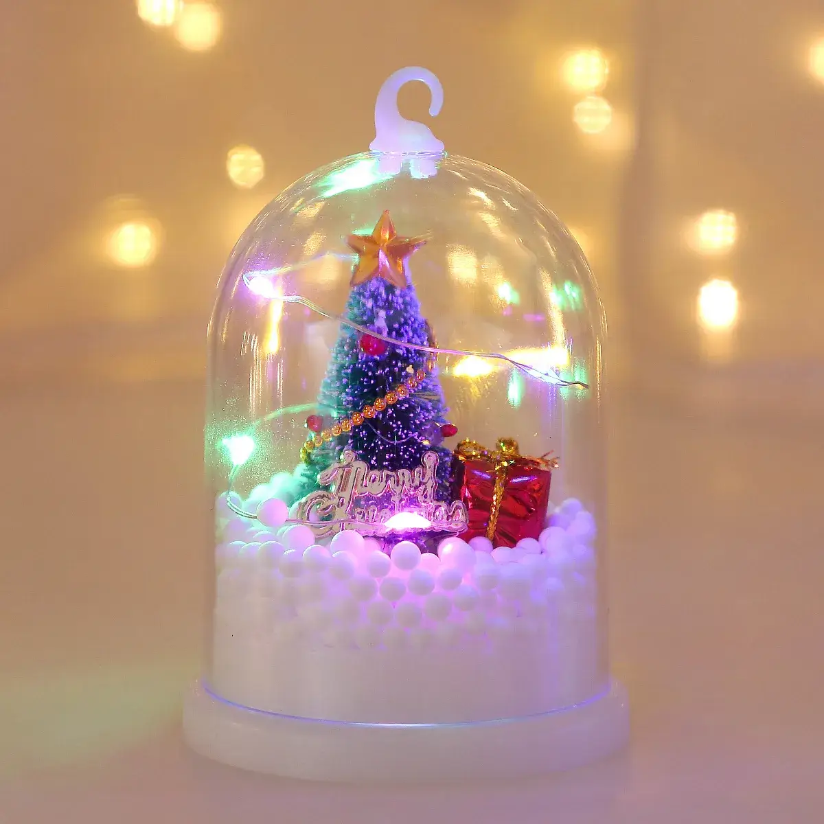 LED Christmas Window Decor for Kids Night Light