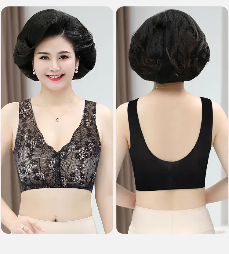 Black Lace Push Up Seamless Underwear Small — feature 18
