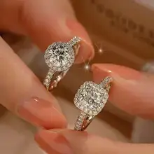 Sunflower Diamond Earrings Platinum Plated Women — feature 13