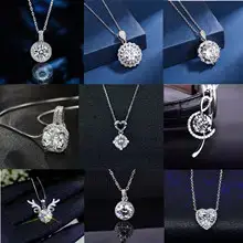 Sunflower Diamond Earrings Platinum Plated Women — feature 3