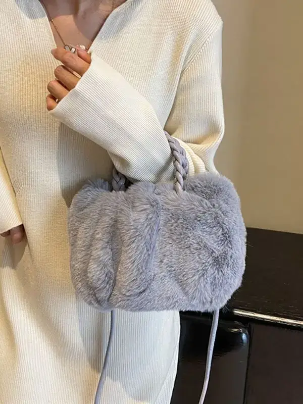 Plush Cloud Shoulder Bag for Women 2023
