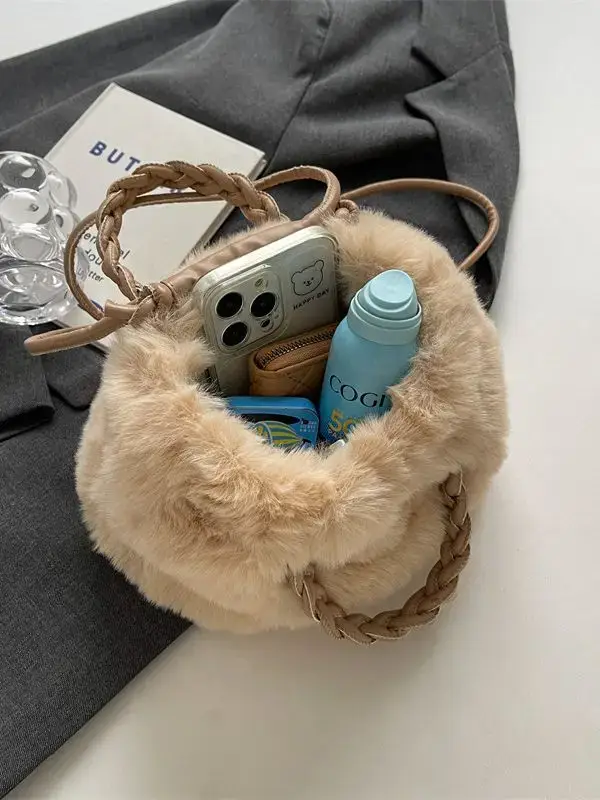 Plush Cloud Shoulder Bag for Women 2023