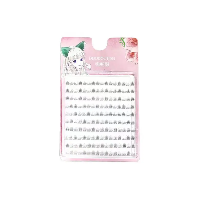 Pocket Sweet Rabbit Lower Eyelashes Split Natural Soft Transparent Fine Stem New - Image 7