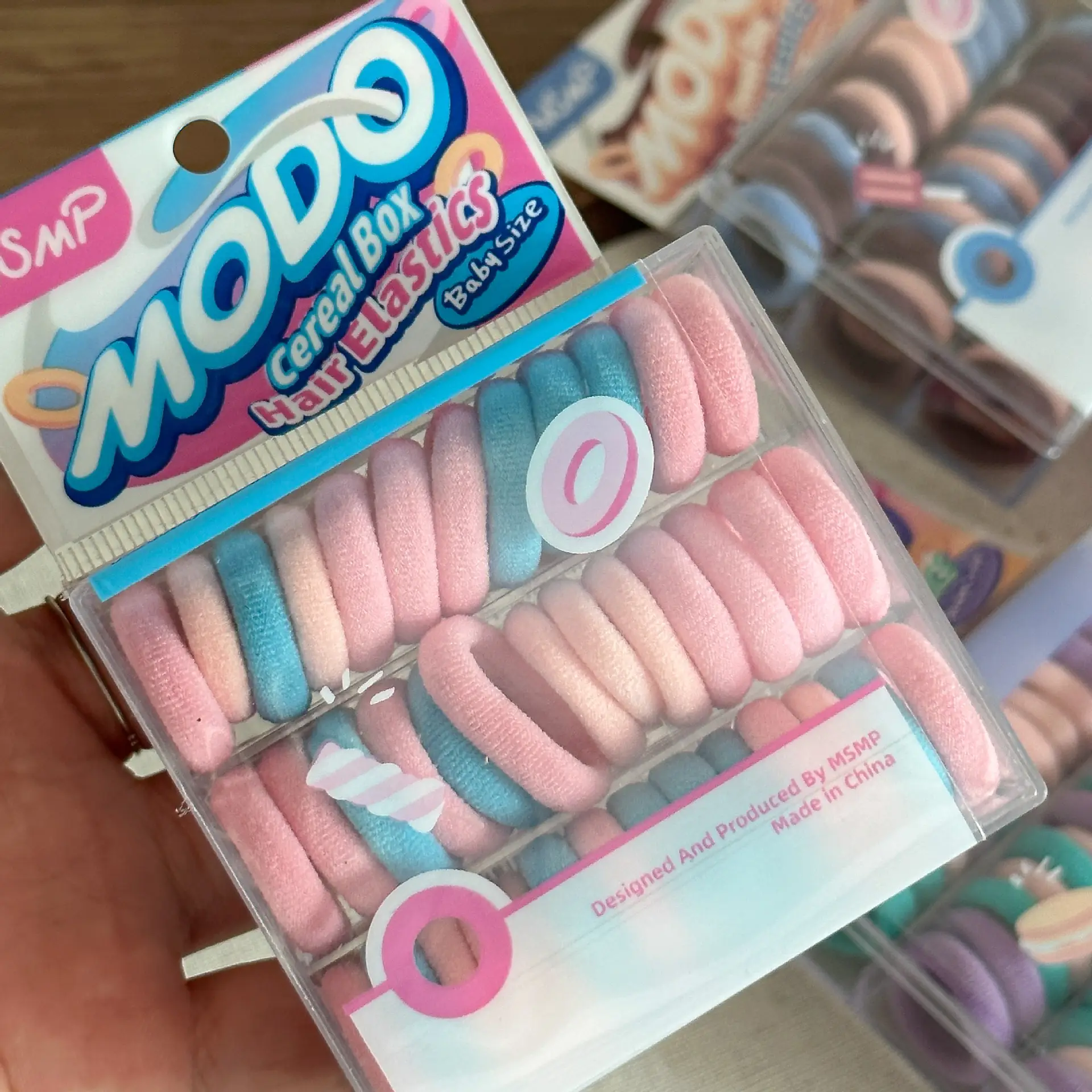 40 Pack of Colorful Rubber Hair Ties for Girls — feature 10