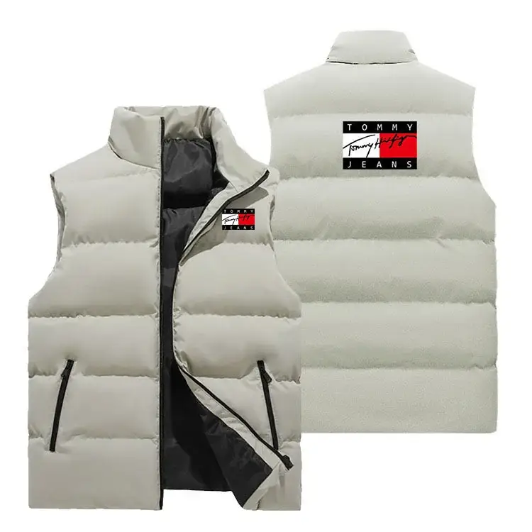 Men's Crossbody Vest Winter Warm Sleeveless Collar — feature 10