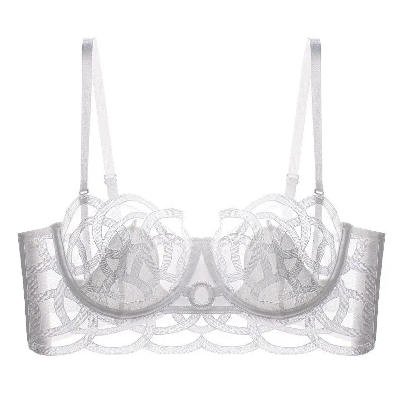 White Lace French Underwear for Women Small Chest Big — feature 7