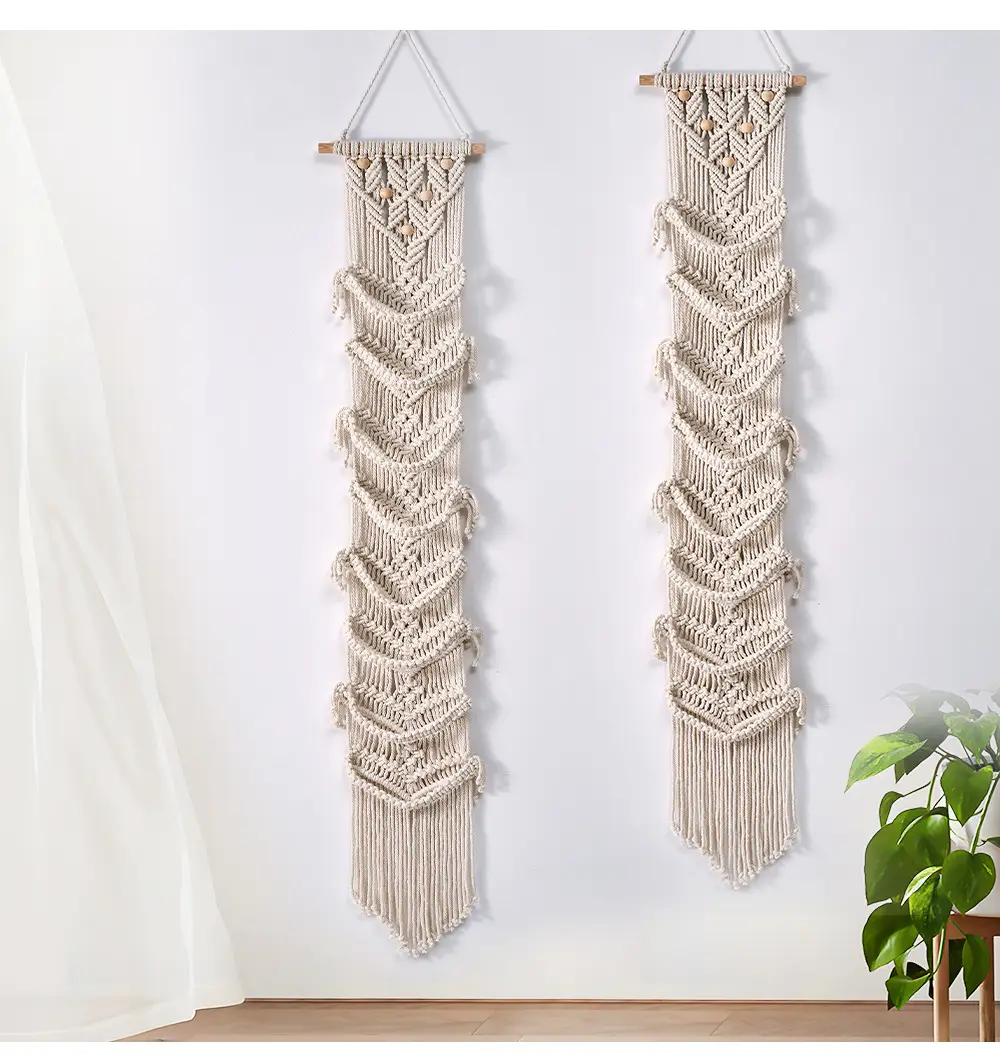 Nordic Woven Hat Rack Bohemian Decorative Cap Hanger — feature 10