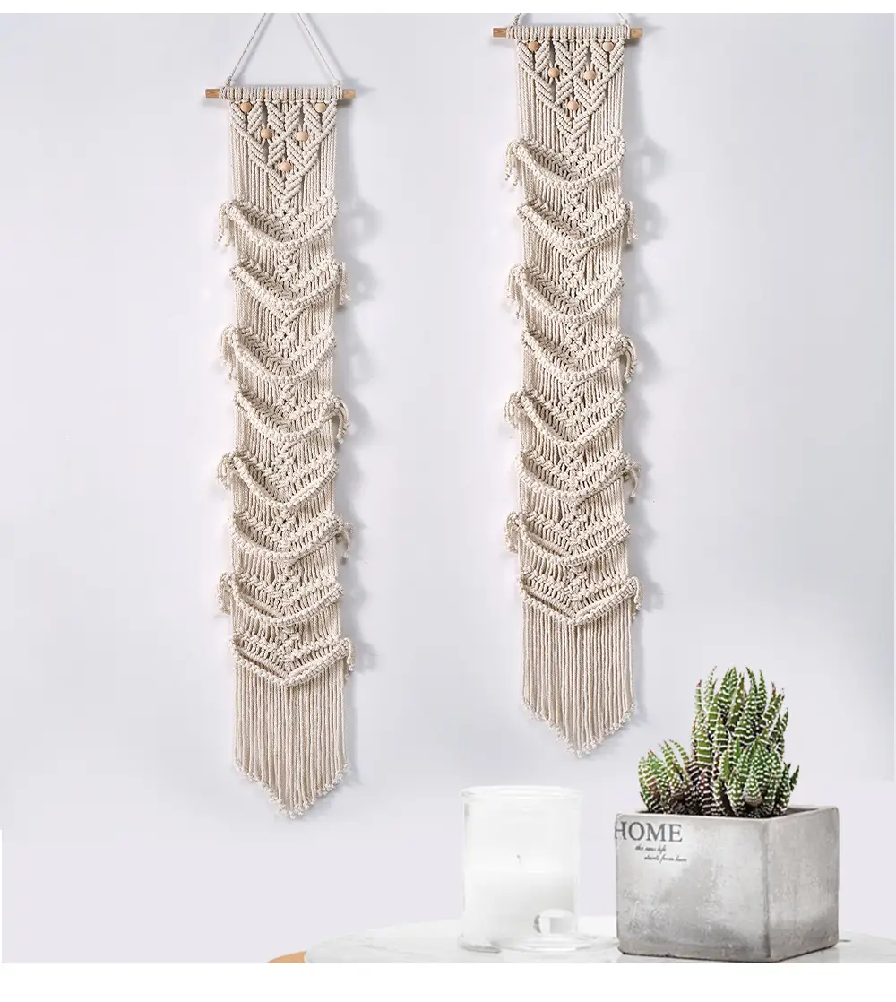 Nordic Woven Hat Rack Bohemian Decorative Cap Hanger — feature 11
