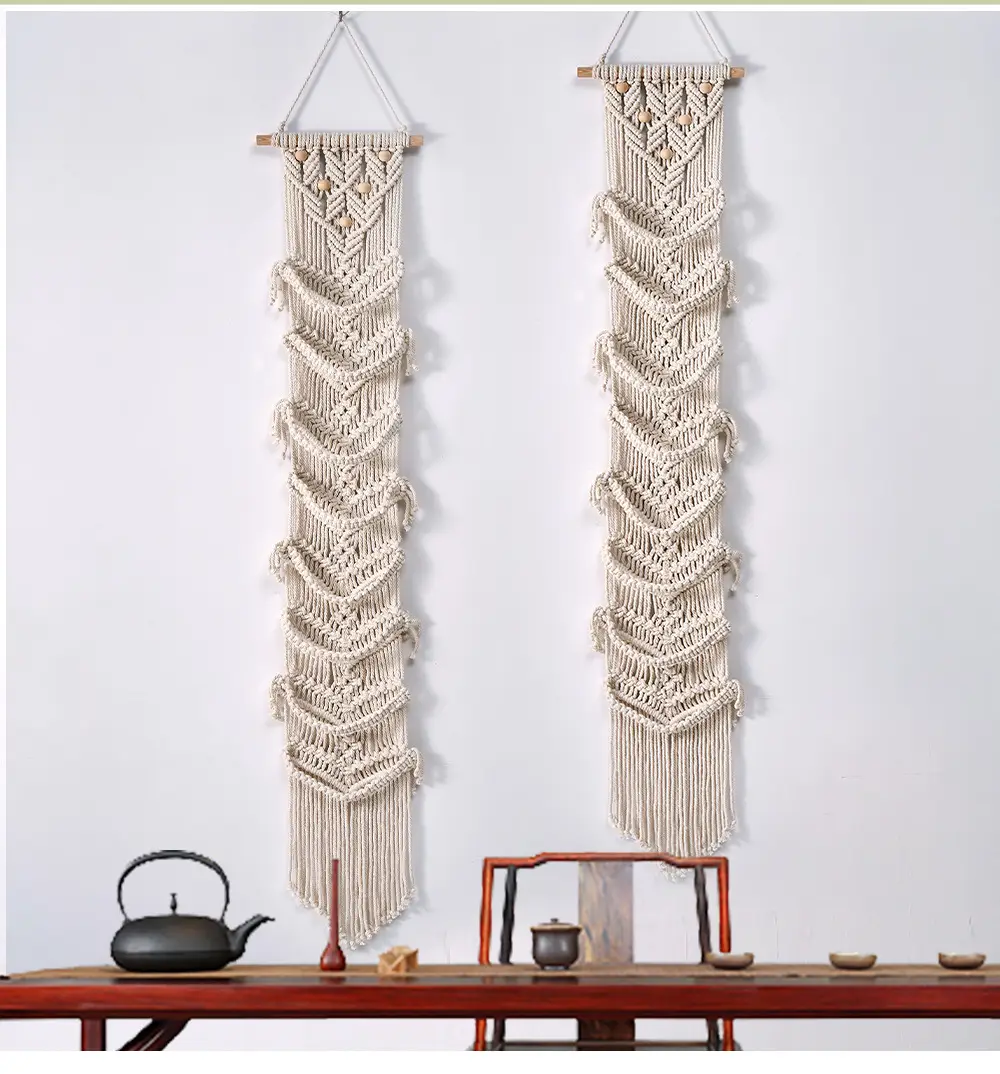 Nordic Woven Hat Rack Bohemian Decorative Cap Hanger — feature 5