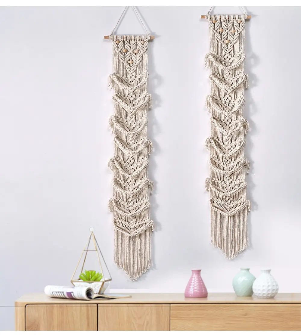 Nordic Woven Hat Rack Bohemian Decorative Cap Hanger — feature 8