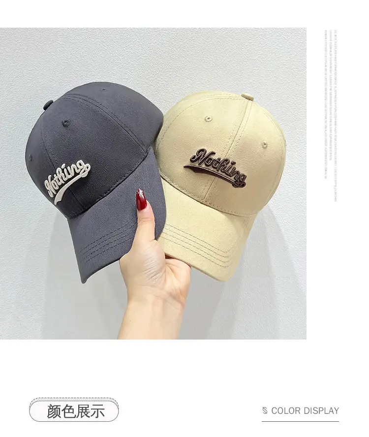 Pink Korean Style Women's Baseball Cap — feature 10