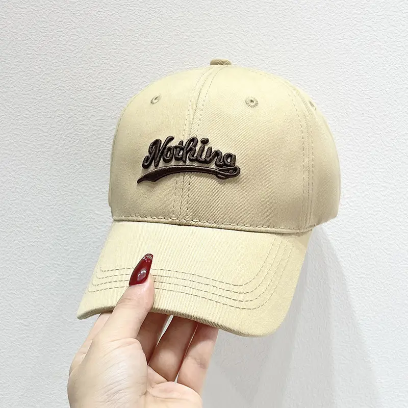 Pink Korean Style Women's Baseball Cap - Image 3