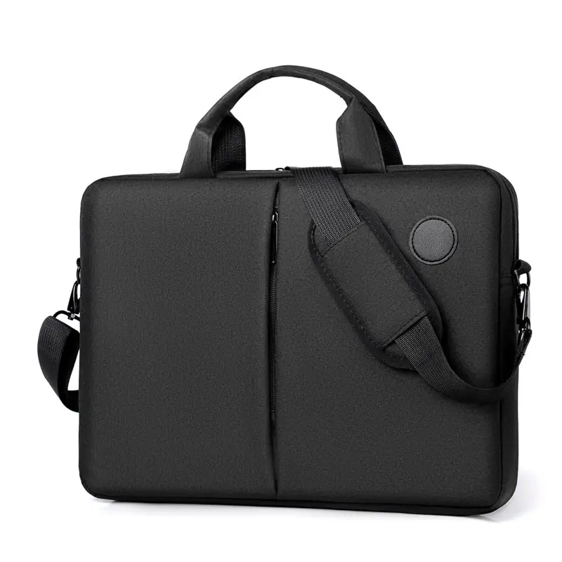 Women Satchel Waterproof Laptop Bag Black 15.6" - Image 8