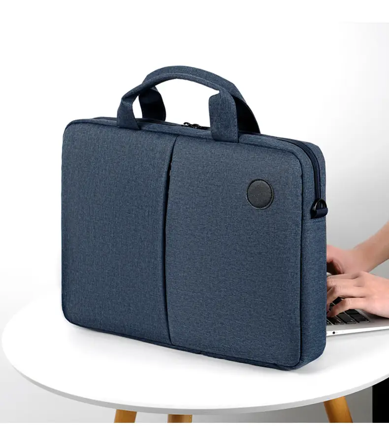 Women Satchel Waterproof Laptop Bag Black 15.6" — feature 18