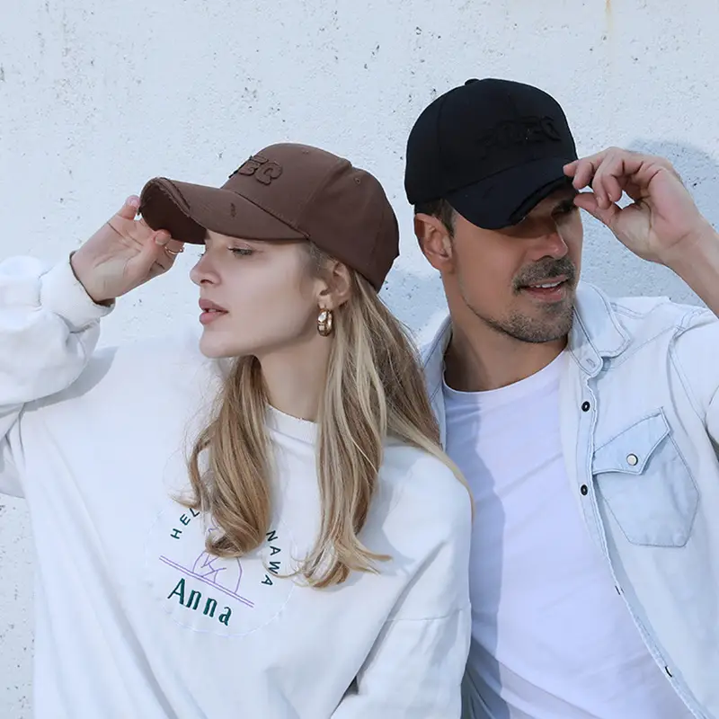 Men's Black Embroidered Ny&La Baseball Cap - Image 9