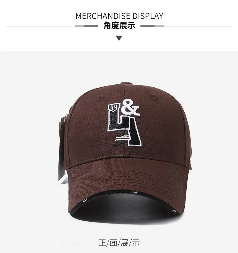 Men's Black Embroidered Ny&La Baseball Cap — feature 9
