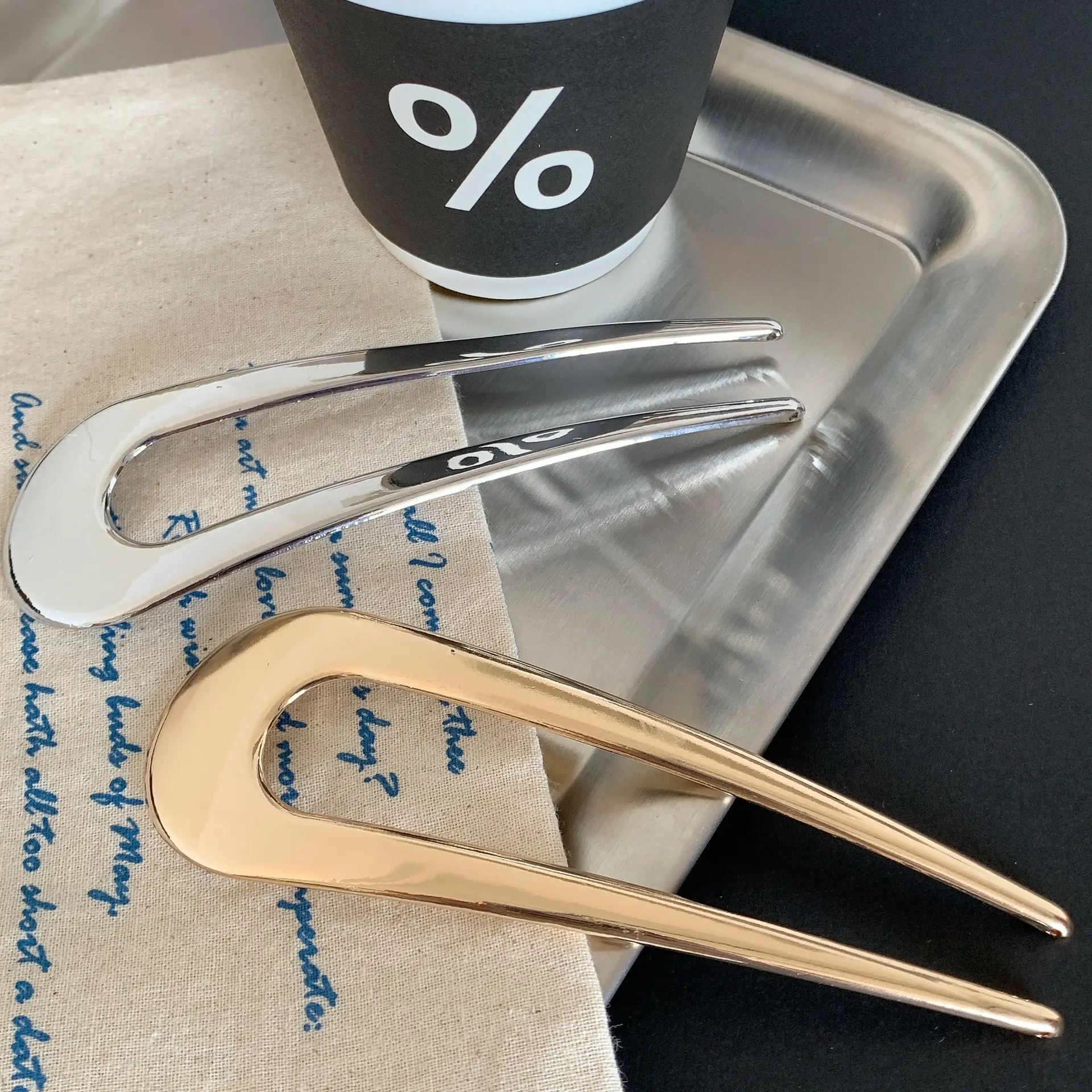 Japanese Korean Hairpin U-Shaped Hair Fork — feature 14
